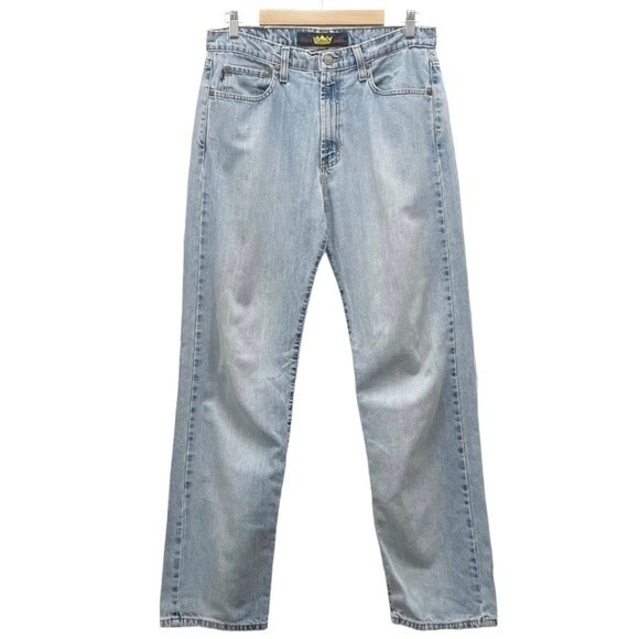 Vintage Todd Oldham Y2K Relaxed Fit Light Wash Straight Leg Jeans Womens Size 31 - Picture 1 of 13